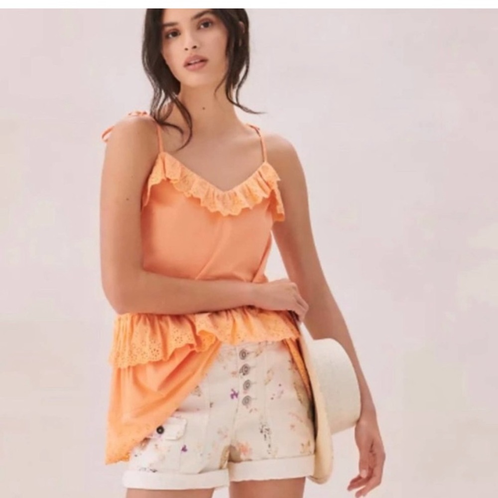NWT Anthropologie X Josephine Mare Mare Cotton Tunic - Picture 2 of 9
